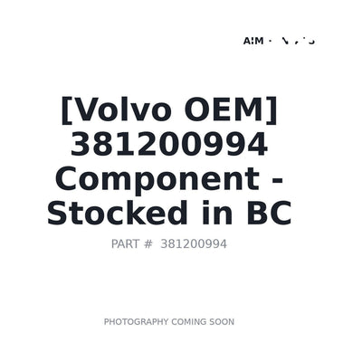 381200994 Volvo Component