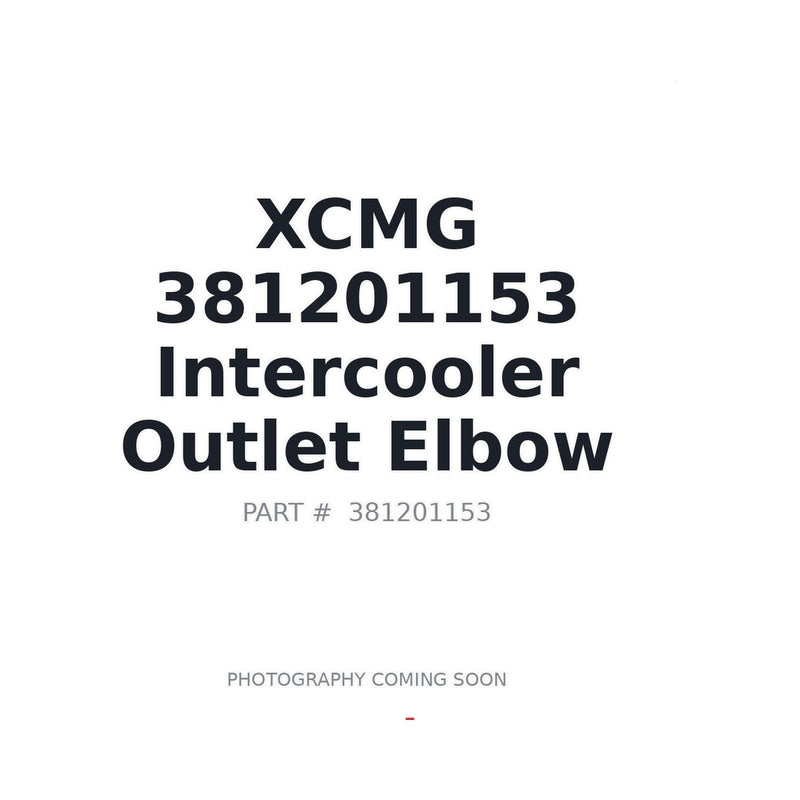 Genuine XCMG 381201153 Hose Motor Grader Part