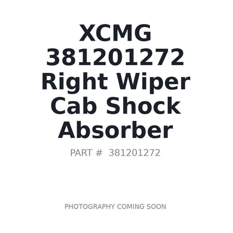 Genuine XCMG 381201272 Cab Shock Absorber GR3005 GR3005T Motor Grader