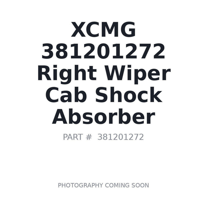 Genuine XCMG 381201272 Cab Shock Absorber GR3005 GR3005T Motor Grader