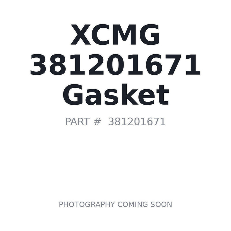 XCMG 381201671 gasket for GR135 GR180 GR215 GR300 PY180 motor graders | AIM Rentals BC
