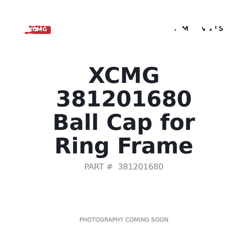 XCMG 381201680 Ball Cap Ring Frame GR3005 Motor Grader OEM-spec