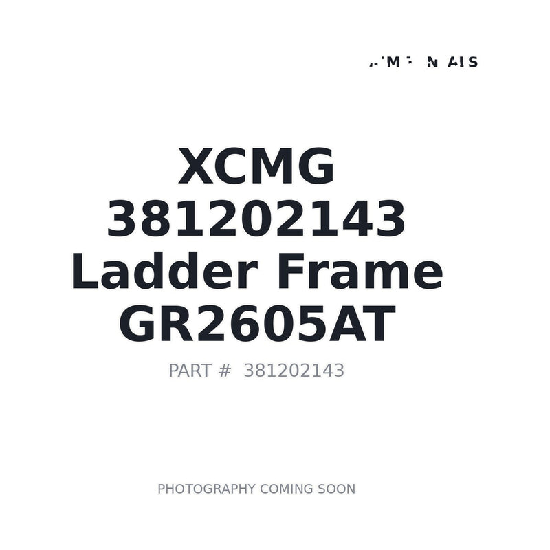 XCMG 381202143 Ladder Frame GR2605AT Motor Grader OEM-spec replacement