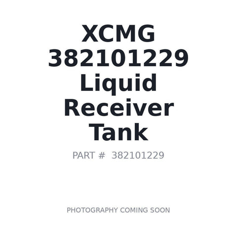 Genuine XCMG 382101229 Liquid Storage Tank GR2605 Motor Grader OEM