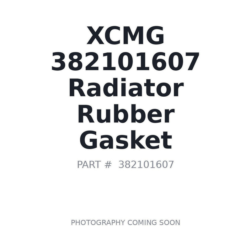 XCMG 382101607 Gasket for GR2605AT Motor Grader