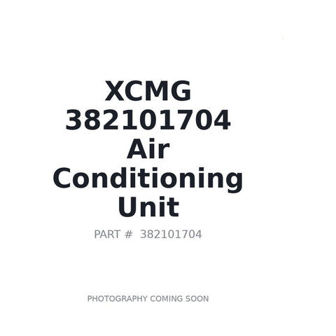 Genuine XCMG 382101704 Air Conditioning Unit for GR2605 motor grader