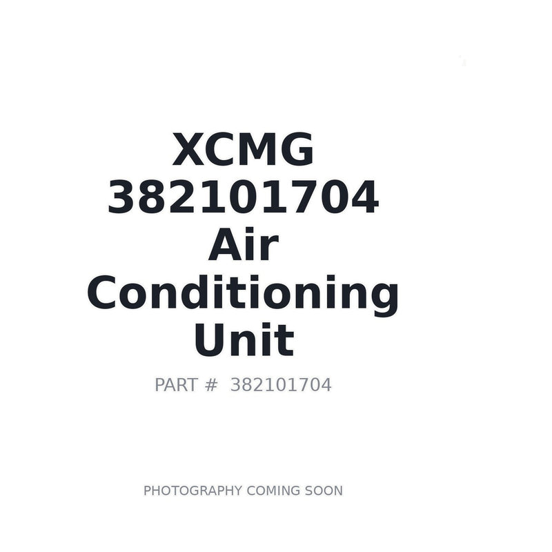 Genuine XCMG 382101704 Air Conditioning Unit for GR2605 motor grader