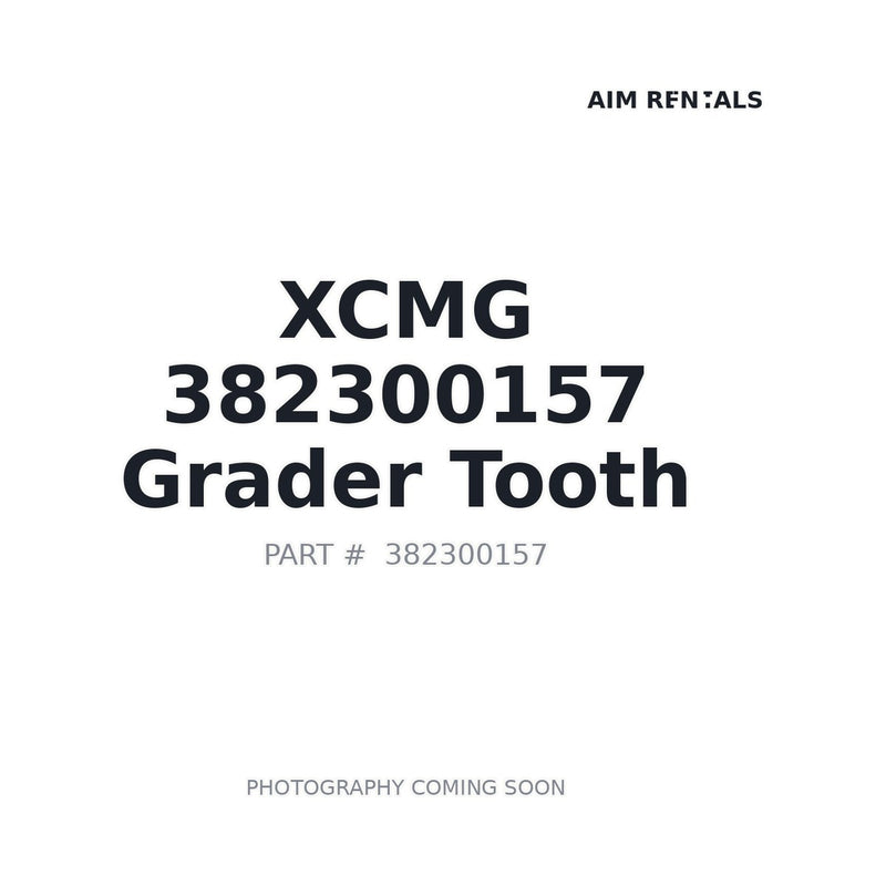 XCMG 382300157 scarifier tooth for GR1605 GR2605 motor graders | AIM Rentals BC