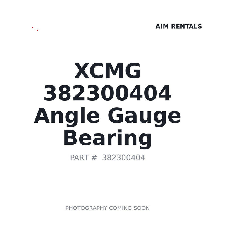 Genuine XCMG 382300404 Bearing for GR215A and GR2605AT Motor Grader