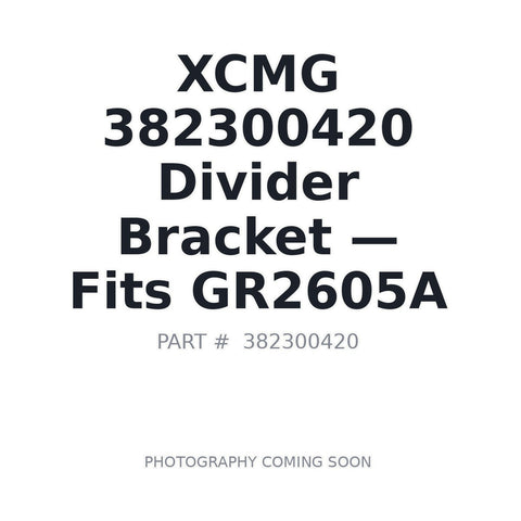 Genuine XCMG 382300420 engine component for GR2605A motor grader