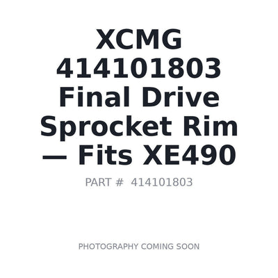 414101803 XCMG Track Sprockets
