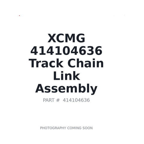 414104636 XCMG Track Chain Link Assembly