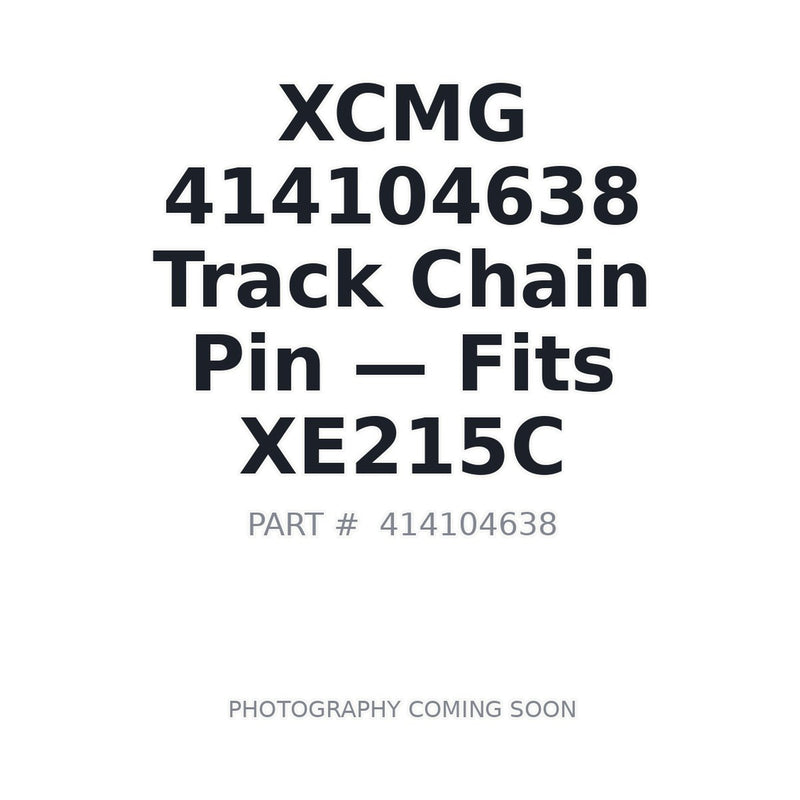 414104638 XCMG Track Pins