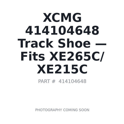 414104648 XCMG Track Shoes