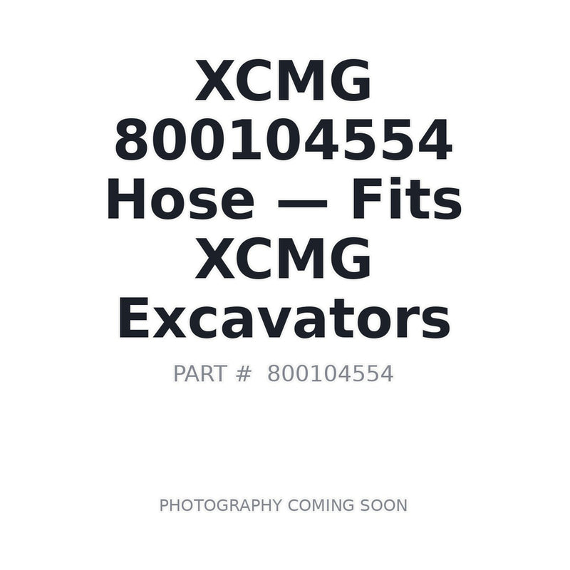 XCMG 800104554 hydraulic hose for XCMG excavators