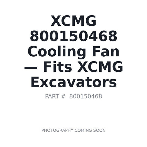 800150468 XCMG Cooling Fans