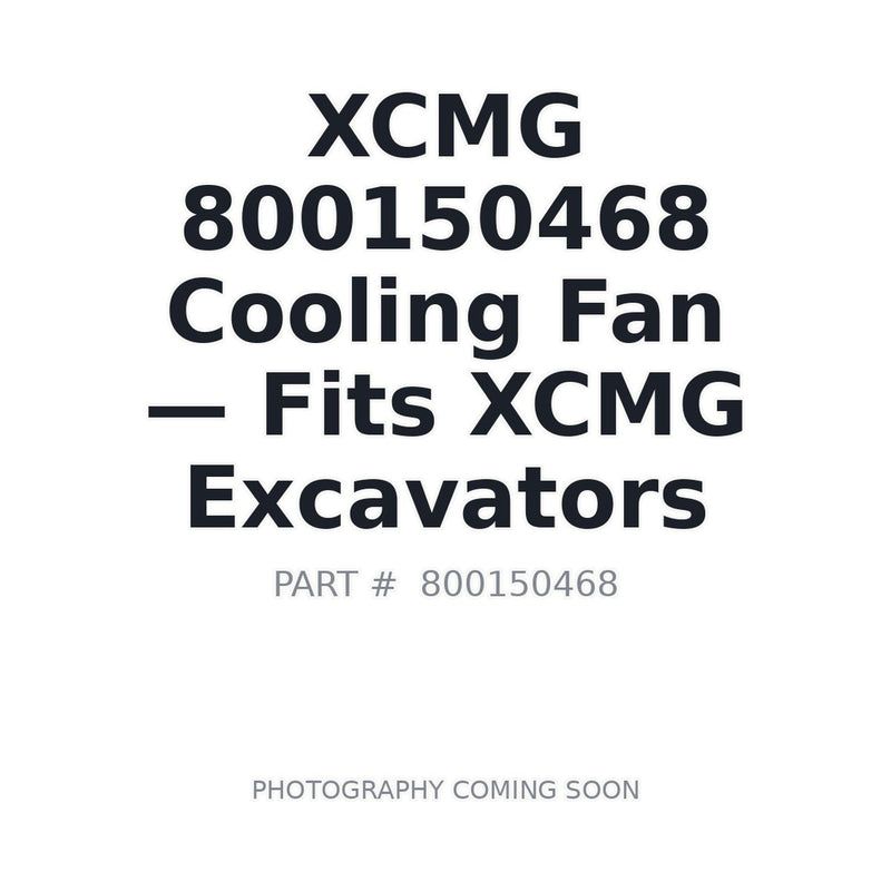 800150468 XCMG Cooling Fans