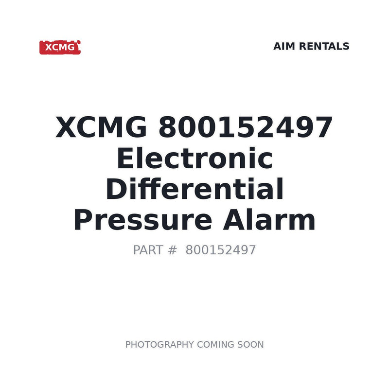 XCMG 800152497 X770774 Electronic Differential Pressure Alarm sensor for XE215D and XCMG excavators