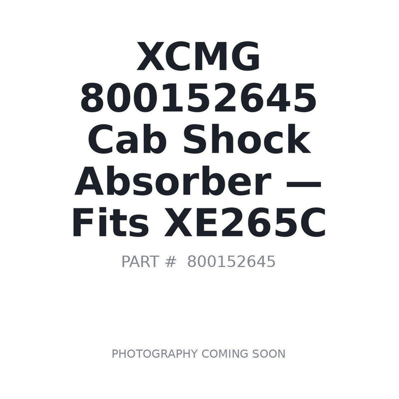 Genuine XCMG 800152645 Cab Shock Absorber for XE265C excavator