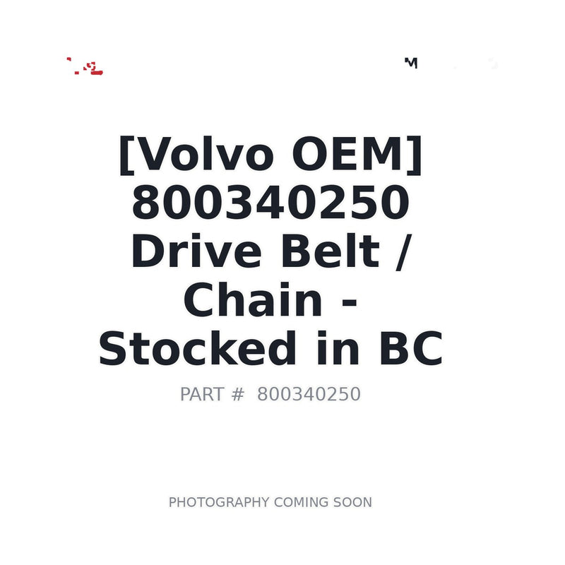 800340250 Volvo Driveline