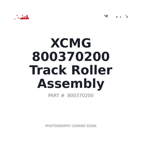 Genuine XCMG 800370200 Track Roller for XE150 to XE690 series excavators