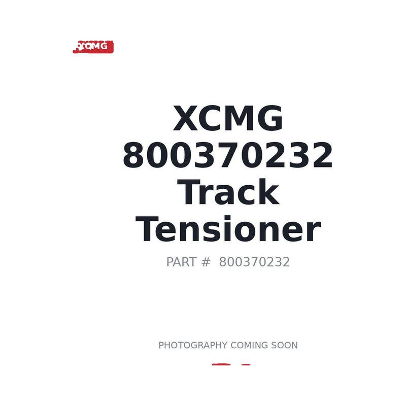 XCMG 800370232 track tensioner for XE215 excavator