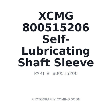 800515206 XCMG Suspension Sleeve