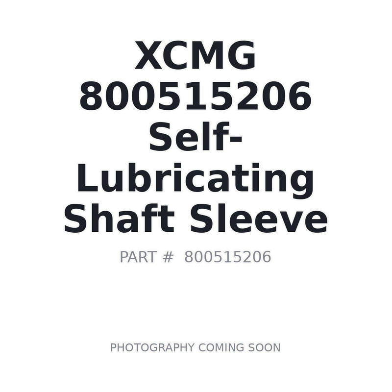 800515206 XCMG Suspension Sleeve