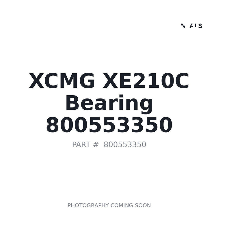 XE210C XCMG Excavator Bearing