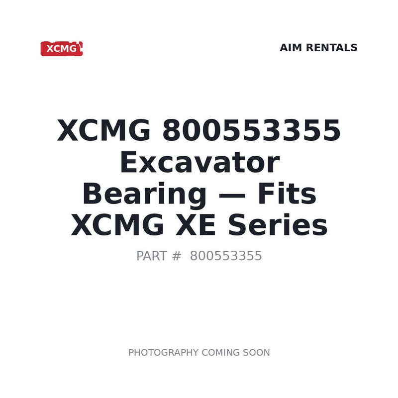 800553355 XCMG Bearings