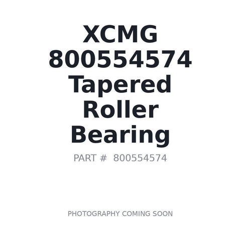 XCMG 800554574 Tapered Roller Bearing for GR3505T3 Motor Grader