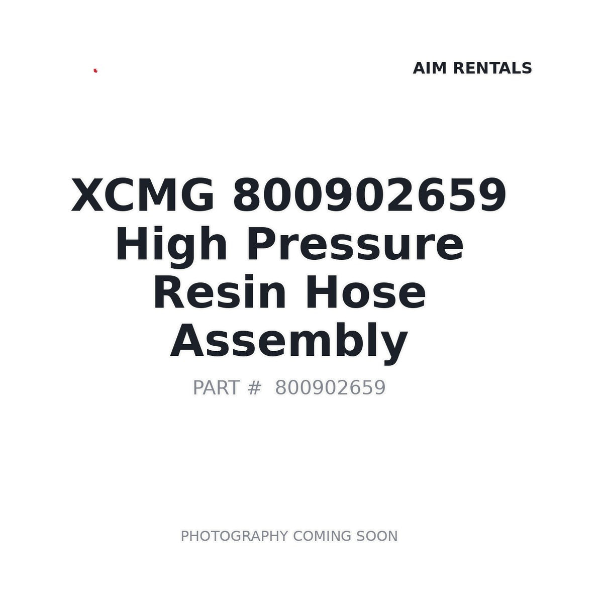 800902659 XCMG Hose