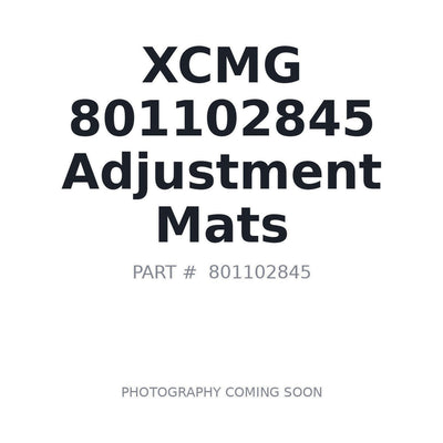 801102845 XCMG Adjustment Mats