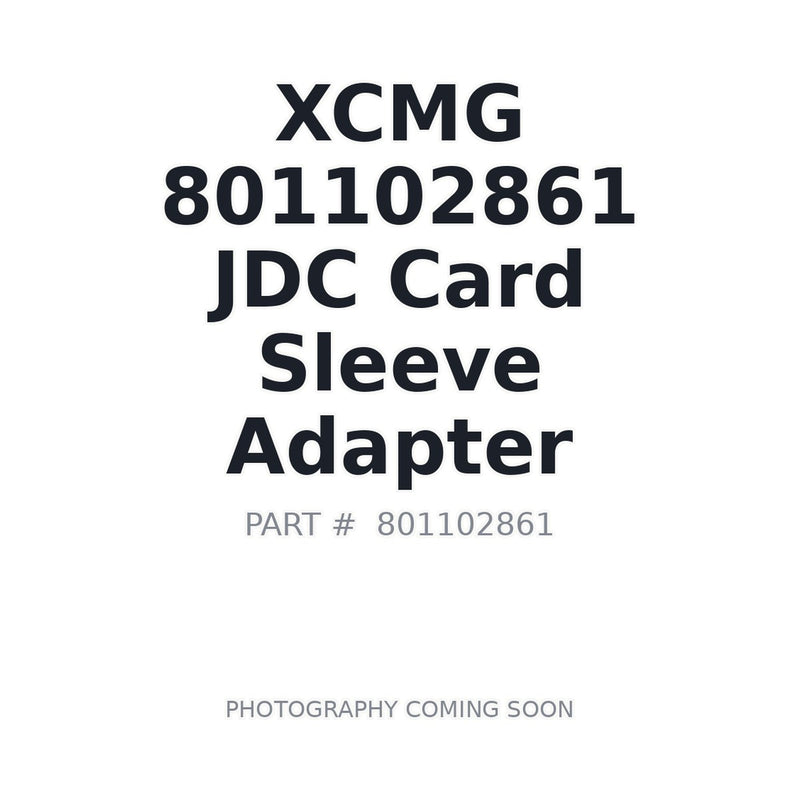 801102861 XCMG Adapter