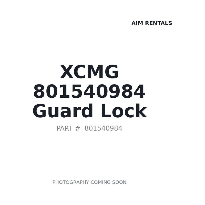 XCMG 801540984 lock for XE55U compact excavator