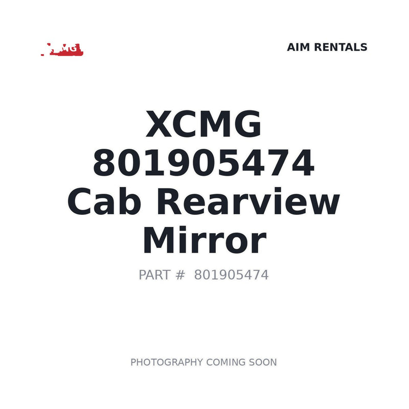 801905474 XCMG Cab Mirror