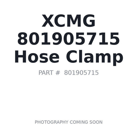 Genuine XCMG 801905715 Clamp XE215D Excavator