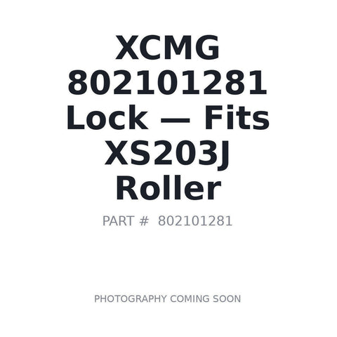 Genuine XCMG 802101281 NBS526 Cab Lock for XS142J XS203J Road Roller