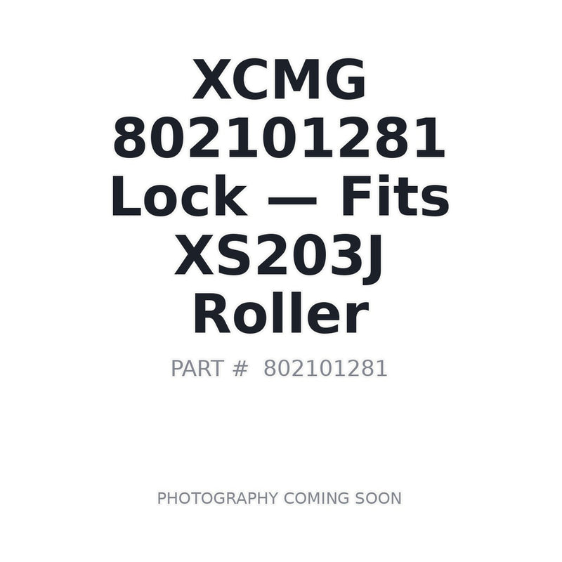 Genuine XCMG 802101281 NBS526 Cab Lock for XS142J XS203J Road Roller