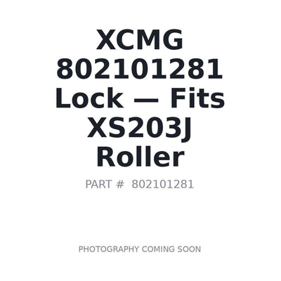 802101281 XCMG Cab Locks