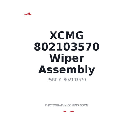 802103570 XCMG Wiper Assembly