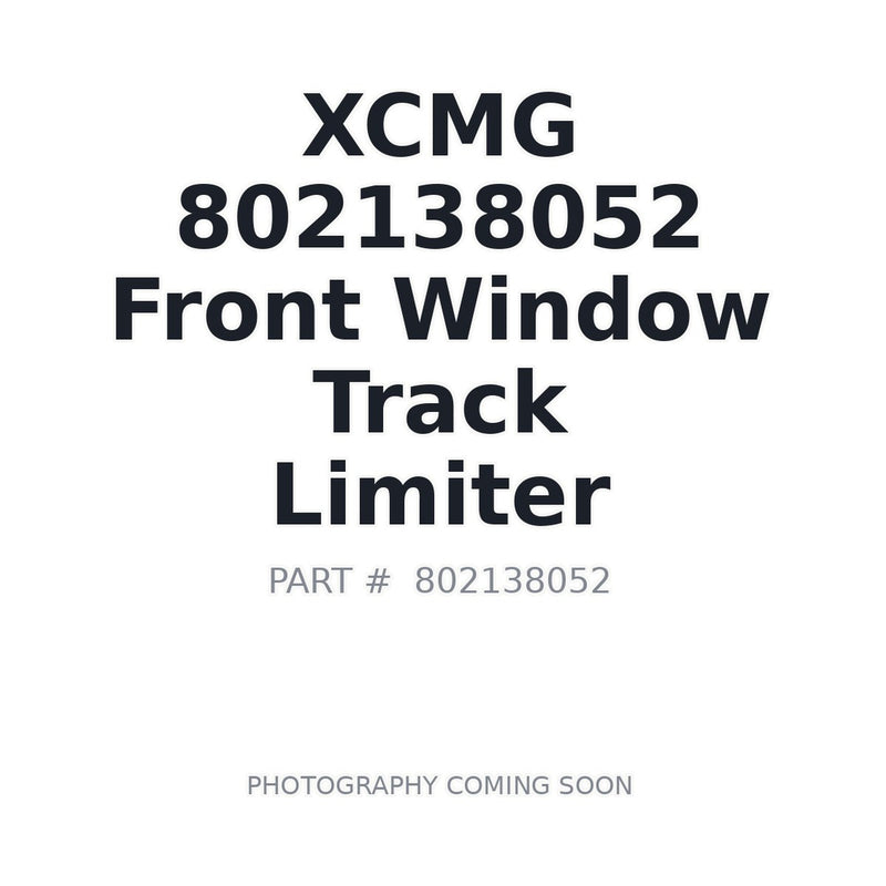 802138052 XCMG Cab Component