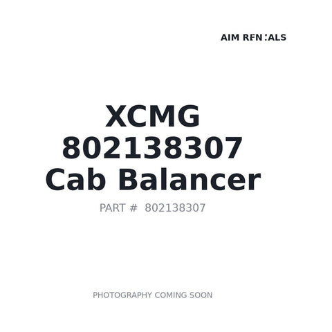 Genuine XCMG 802138307 Cab Balancer for XE215C XE265C XE370CA Excavator