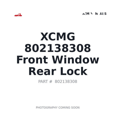XCMG 802138308 Cab Rear Latch Lock XE135F XE215DA XE370D Excavator