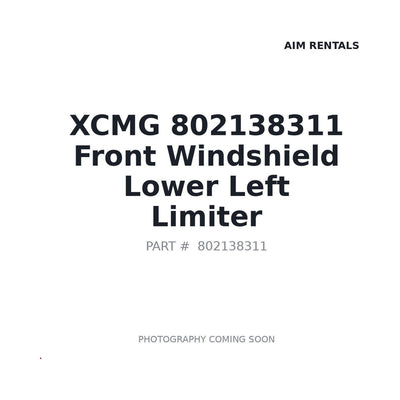 802138311 XCMG Cab Component