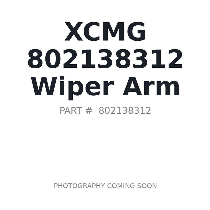 Genuine XCMG 802138312 Wiper Arm for XE215C XE215D Excavator