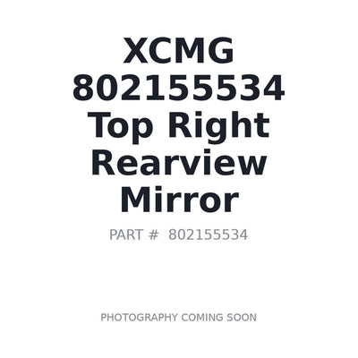 802155534 XCMG Upper Right Rear View Mirror . Fits GR2605 Grader (HSJ-YS-300511)