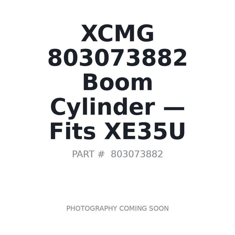XCMG 803073882 Boom Cylinder for XE35U XG3.5-DB mini excavator