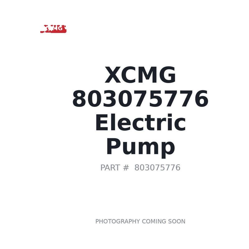 XCMG 803075776 Hydraulic Pump for GR3005 Motor Grader