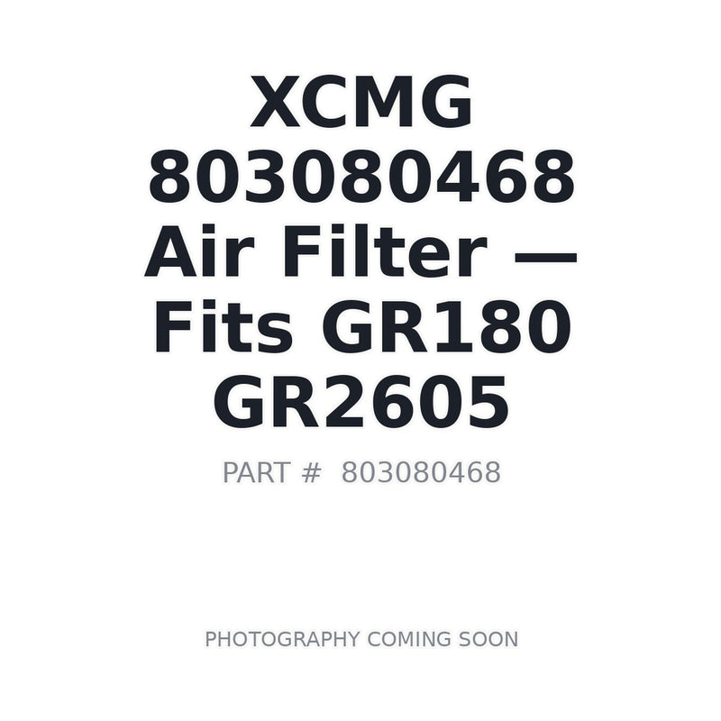 XCMG 803080468 Filter for GR180 GR2605 GR3205 motor graders